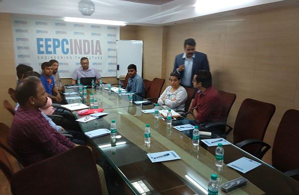 Dr. Rajat Srivastava, Regional Director (WR) & Director (Marketing & Sales), EEPC India is also present in the meeting